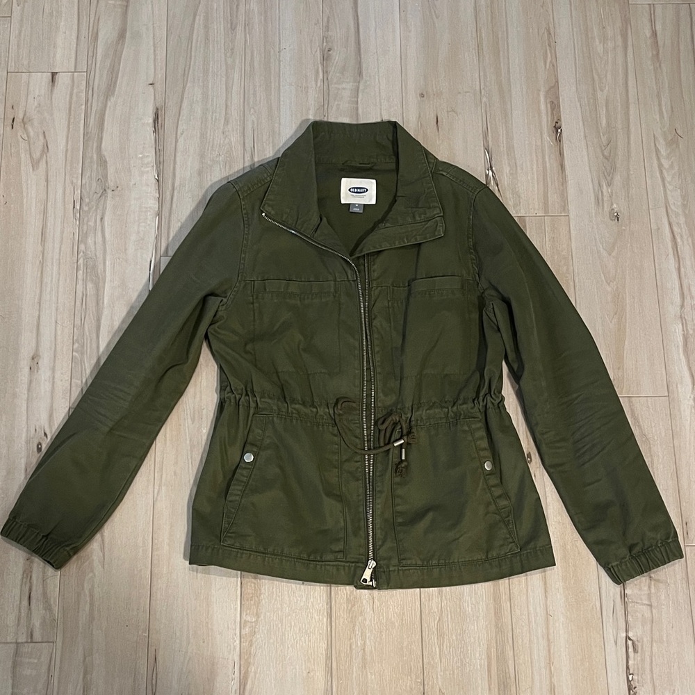 Old Navy Utility Jacket in Forest Green
